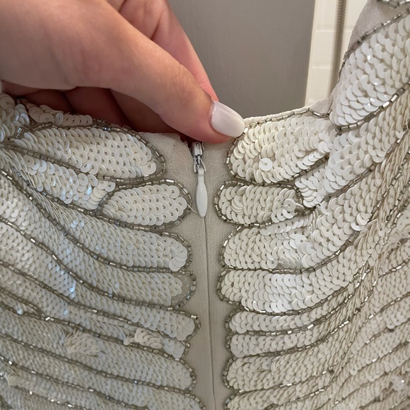 Parker Sequin Zip Up Tank Top - Picture 3 of 4